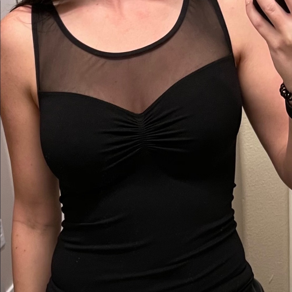 Like new BEBE mesh top